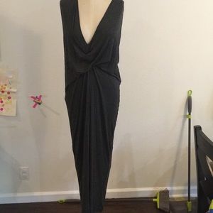 Draped Maxi Dress